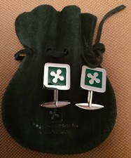 LOMBARD FLAG WRIST CUFFLINKS -