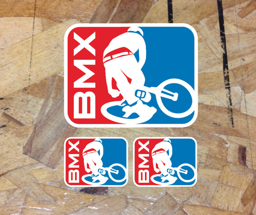 Adesivo bmx freestyle bici - bmx,