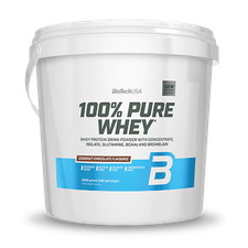 Biotech Usa 100% Pure Whey 4000 gr 4 KG Proteine del Siero del Latte Gluten Free