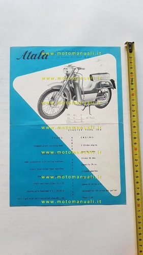 Atala scooter tipo 115 a - 75,