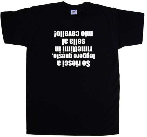 Mio cavallo maglietta - al,