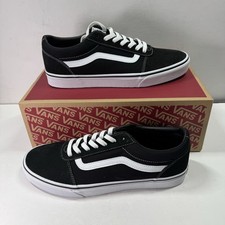 Vans Uomo Ward Taglia 10 Sneaker VN0A36EMC4R Uomo Nero Tela