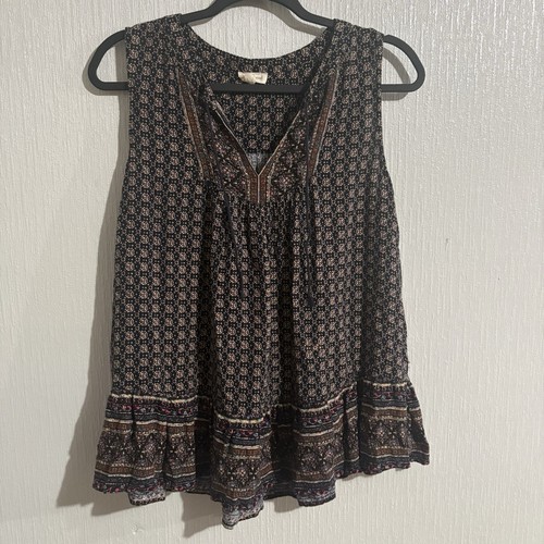Top smanicato orlo filo - smanicato,