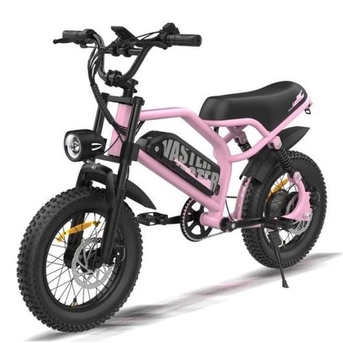 Bici elettrica a13 250w rosa - elettrica,