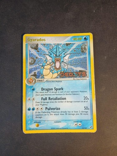 Gyarados 107 holo - gyarados, 8/107