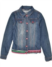 Giacca denim grafica DESIGUAL