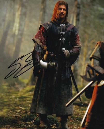 Sean bean autografo firmato - sean,