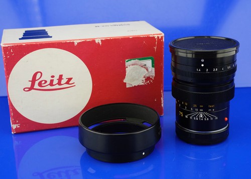 Leica summilux 75 e60 - leica,