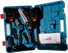 KIT 2 Pezzi Forbice Cesoia a Doppia Batteria 68V DA Potatura + Motosega +Valigia