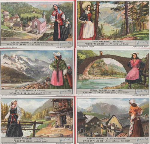 Figurine liebig serie italiana - serie,