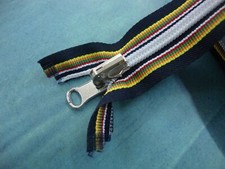 Cerniera cm.80 reversibile  Nylon 6 adatta a K WAY  KWAY misura modificabile