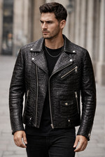 Giacca da motociclista uomo in