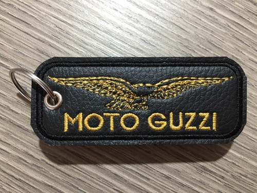 Portachiavi ricamato moto - portachiavi,