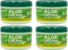 TABAIBA Crema Aloe Vera 4 Confezioni Di Crema Viso E Corpo All’Aloe Vera