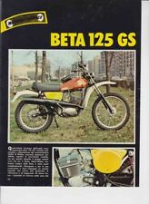 advertising news MOTO BETA GS 125 1974-MOTOITALIANE REGOLARITA ENDURO EPOCA