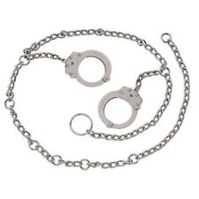 Catena in vita Peerless Handcuff Company con polsini separati e catena da 54 pollici,...