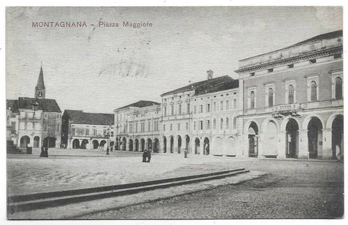 Montagnana piazza - (padova).,