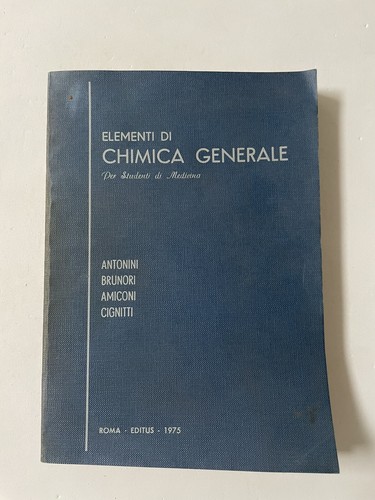 Chimica generale per - chimica,