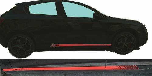 Adesivi fasce sport alfa romeo - adesivi,