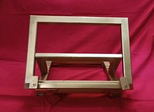 Leggio in legno massello da tavolo  oro 20x30