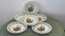 SERVIZIO DI PIATTI TRAFORATI  IN PORCELLANA BAVARIA ARZBERG VINTAGE