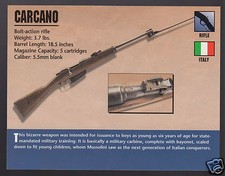 CARCANO BOLT-ACTION FUCILE