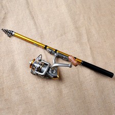 Carbon Telescopic Fishing Rod