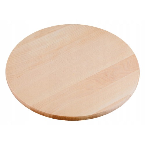 Tagliere rotondo legno con - tagliere,