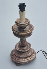 Lampada Da Tavolo In Legno