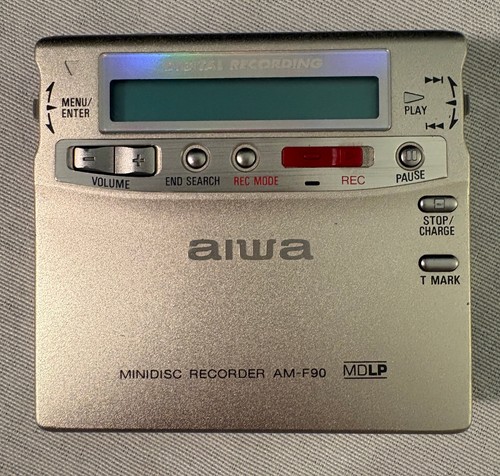 Aiwa f90 minidisc - am-f90,