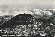 dn486 cartolina monforte s.giorgio panorama generale provincia di messina