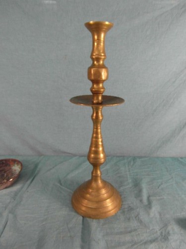 Portacandele antico ottone