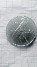 Moneta rara italiana lire - italiana, 50
