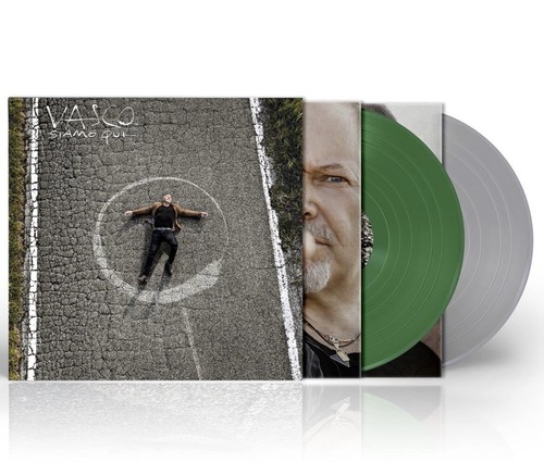 Vasco siamo qui autografato - vasco, lp