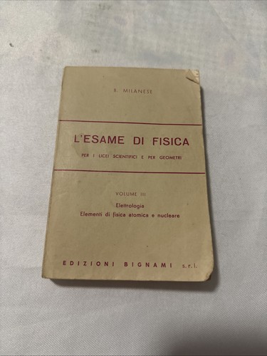 Esame fisica per i - l’esame, di