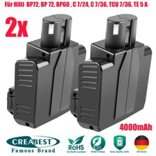 2 batterie 4.0AH 24V Ni-MH per Hilti BP72,BP60,C 7/24,C 7/36,TCU 7/36,TE 5 A,BP 72