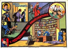 [616] RADIO PATTUGLIA ed. NCA30 12 avv - SG 1936/37 "L'assassinio del procurator