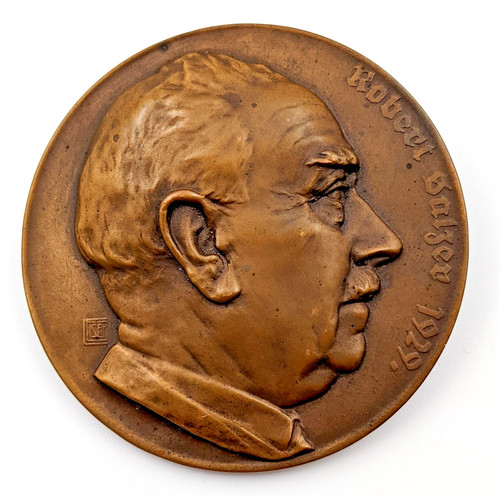 Medaglia bronzo robert balzer - robert,