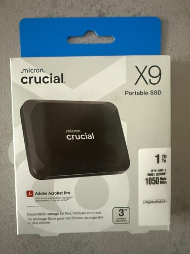 Crucial ssd 1tb - ssd, esterno