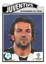 Alessandro Del Piero - Juventus - Living Set UCC 25/26 - Card 828 (Presale)