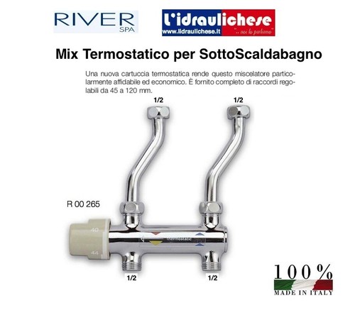 Miscelatore termostatico river - termostatico,