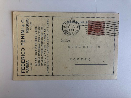 Cartolina pubblicitaria - cartolina,