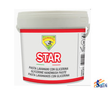 PASTA LAVAMANI 4KG SAPONE STAR DETERGENTE SGRASSANTE MANI PER OFFICINE