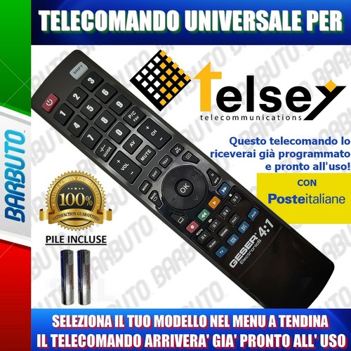 Telecomando universale telsey - universale,