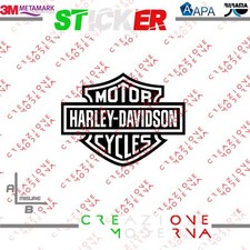 ADESIVO STICKER PRESPAZIATO LOGO HARLEY DAVIDSON