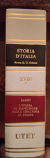 STORIA D'ITALIA UTET vol