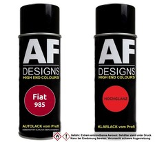 Spraydose für Fiat 985 Rosso