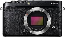 Fujifilm Fuji X-E3 corpo nero