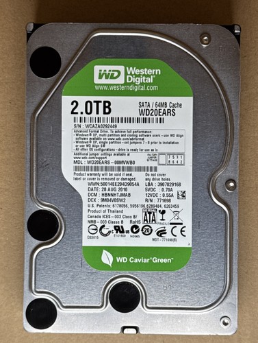 Western digital caviar green - digital, 2