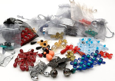 ANADéL BIJOUX LOTTO ORECCHINI 19 PEZZI - ARTIGIANALI AD UNCINETTO